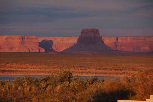 Tower Butte on Lake Powell